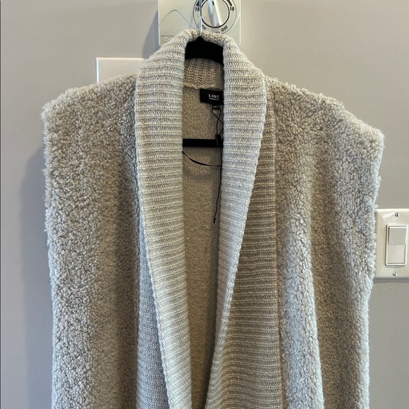 Line the Label Emilia Knit Vest Ash Grey - Picture 3 of 8